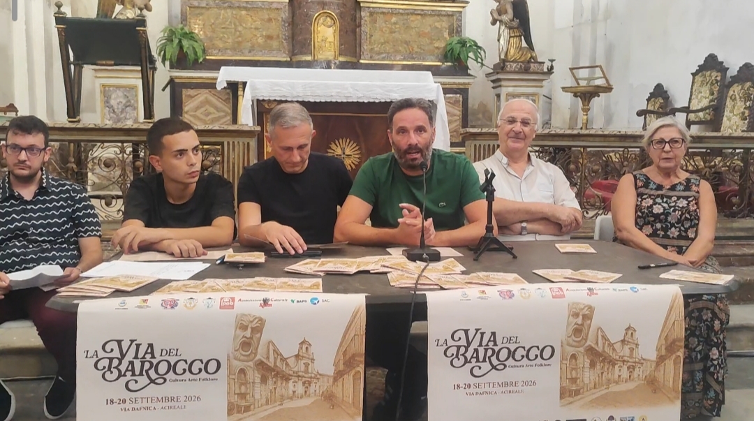 PRESENTATA LA QUINTA EDIZIONE LA VIA DEL BAROCCO