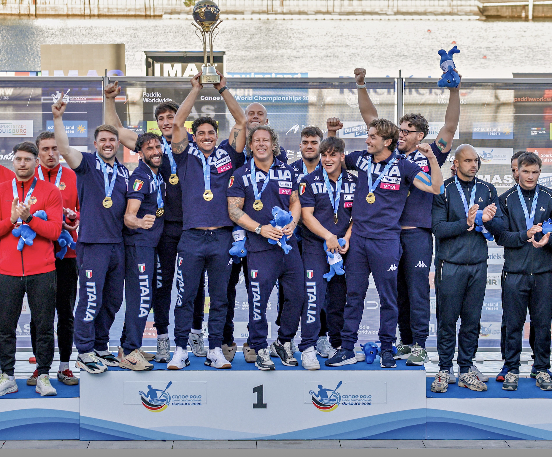 Canoa polo, l’Italia torna campione del mondo: trionfo azzurro con il cuore di Siracusa