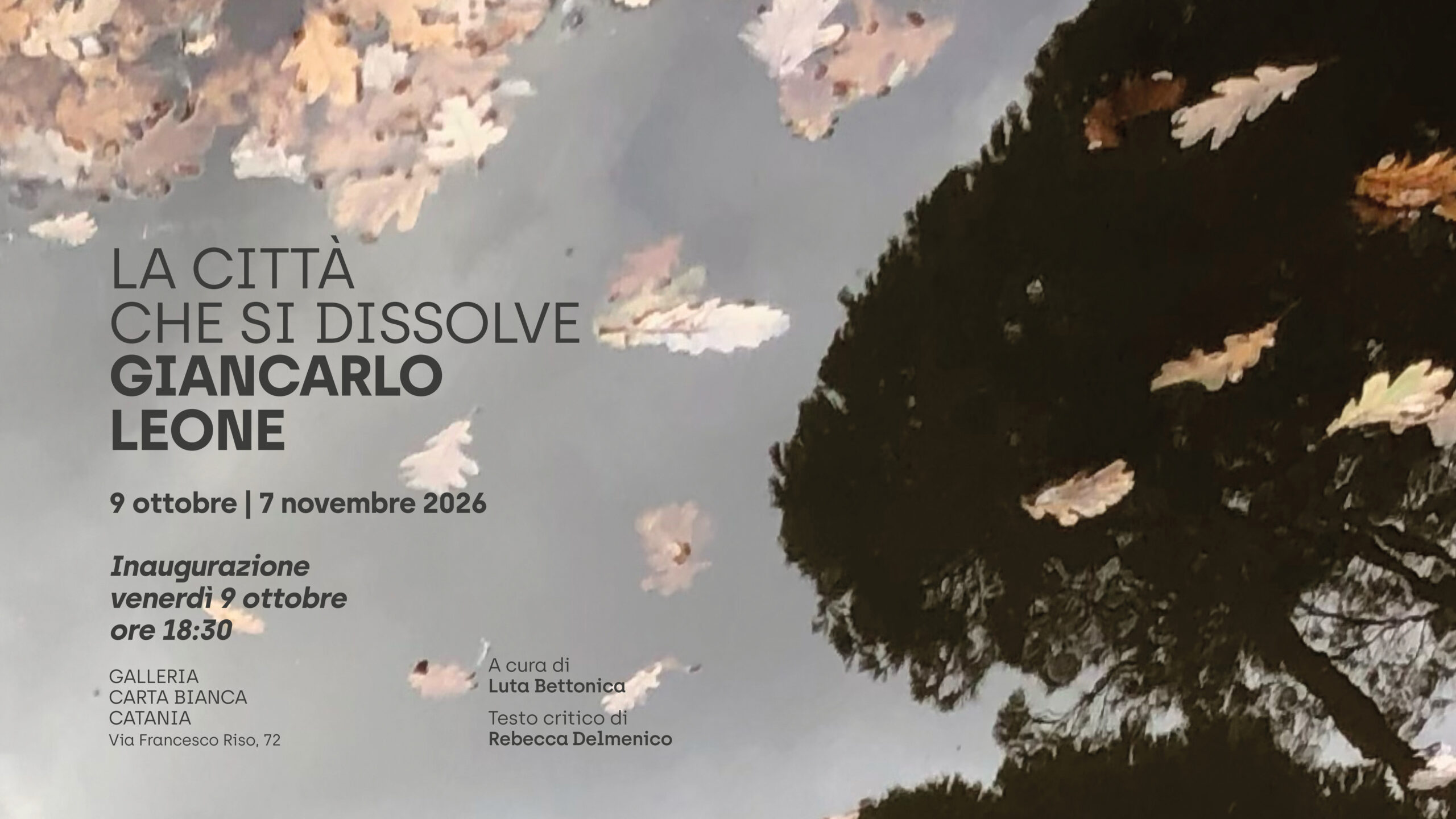Catania, alla Galleria Carta Bianca, la mostra fotografica di Giancarlo Leone