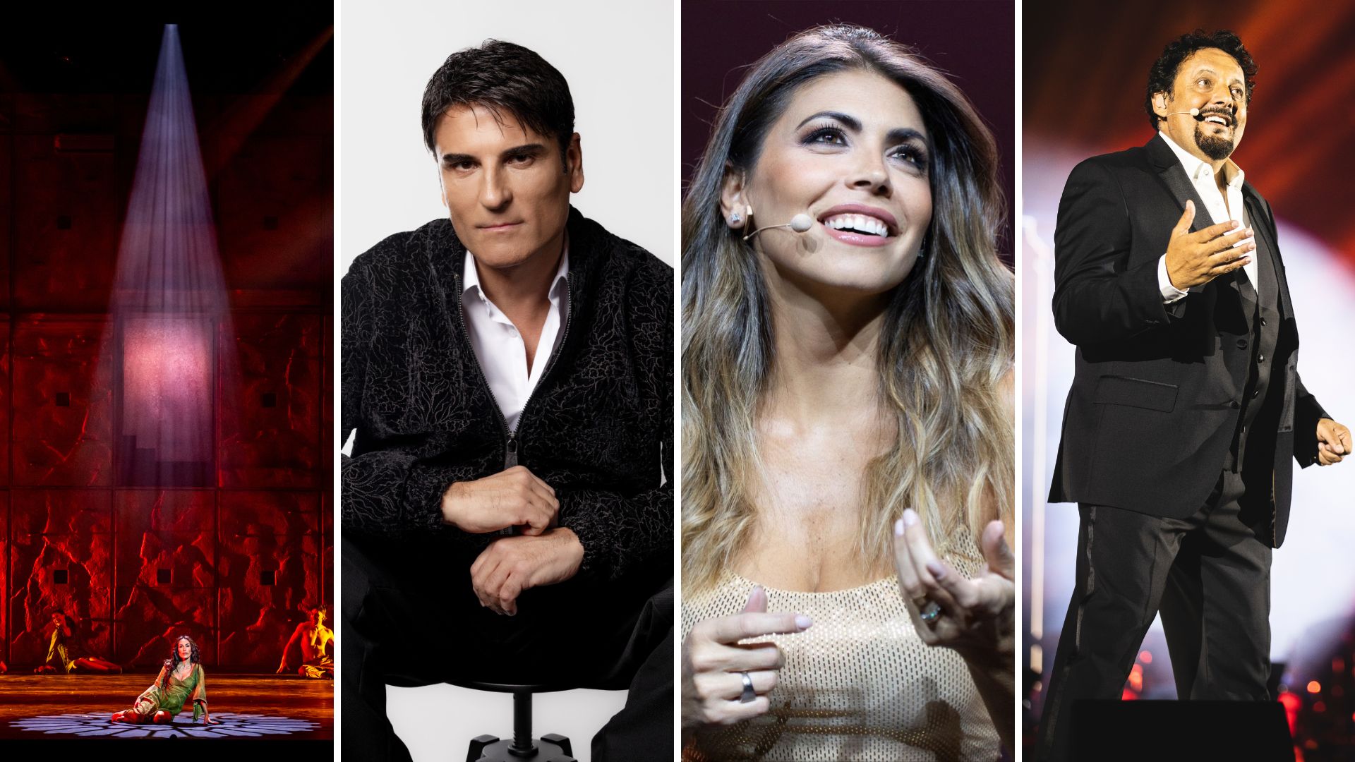 Notre Dame de Paris, Sal Da Vinci, Flora Canto e Enrico Brignano in Sicilia in autunno