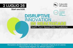 Health-Tech Speed Date a Catania 2026: innovazione, IA e futuro della sanità