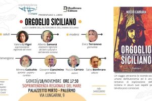 Libri, al via giovedì 18 a Palermo il tour di presentazione di “Orgoglio Siciliano”