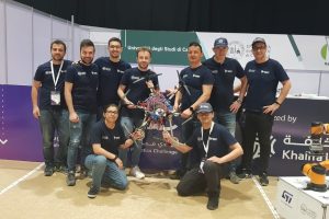 Gara di robotica, il team dell’Ateneo ad Abu Dhabi