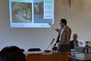 Fabio Linguanti e Rosario Vilardo durante il convegno