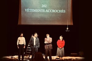70° Marcinelle, standing ovation e pubblico in lacrime per la tournée in Belgio e Francia di “262 vestiti appesi”